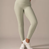 Rose Boreal - Legging - North Star Rib Soft Compression Legging - Mint