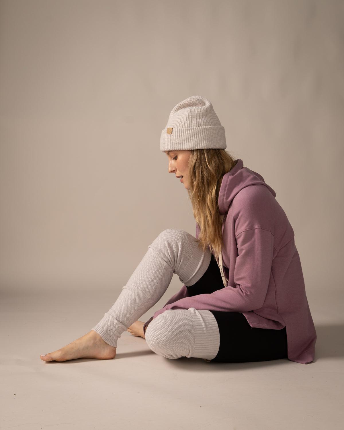 Rose Boreal - Leg Warmer - Keep Me Warm Legs Warmer - Cloud Cream