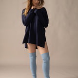 Rose Boreal - Leg Warmer - Keep Me Warm Legs Warmer - Pastel Blue