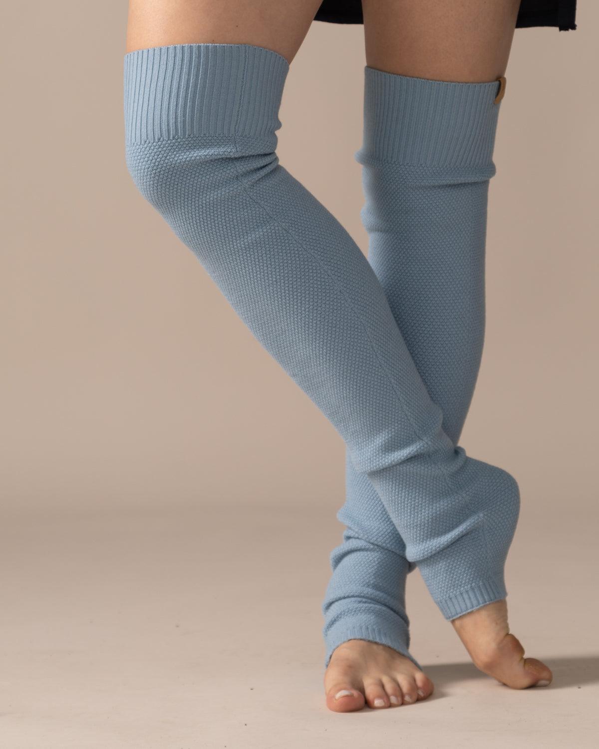 Rose Boreal - Leg Warmer - Keep Me Warm Legs Warmer - Pastel Blue