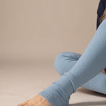 Rose Boreal - Leg Warmer - Keep Me Warm Legs Warmer - Pastel Blue