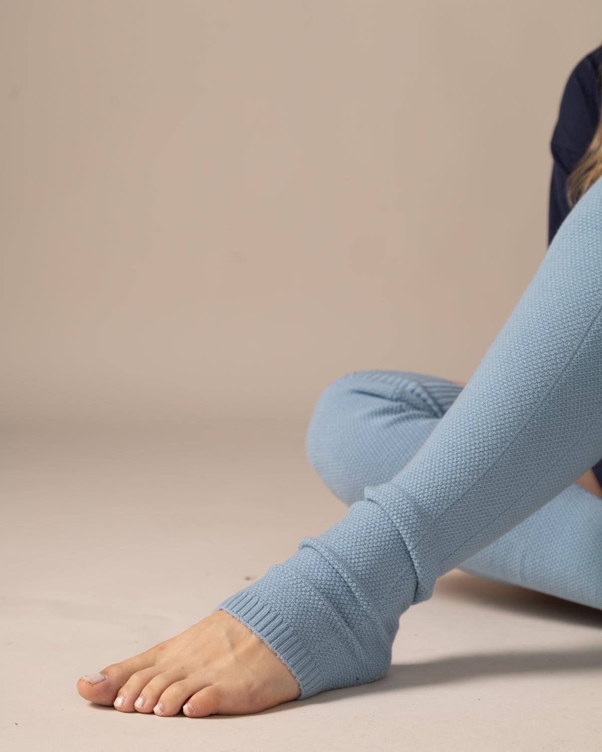 Rose Boreal - Leg Warmer - Keep Me Warm Legs Warmer - Pastel Blue