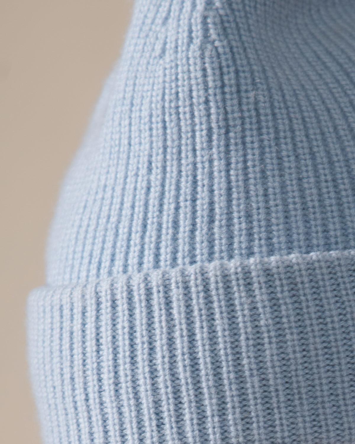 Rose Boreal - Beanie - Cloud Beanie - Pastel Blue