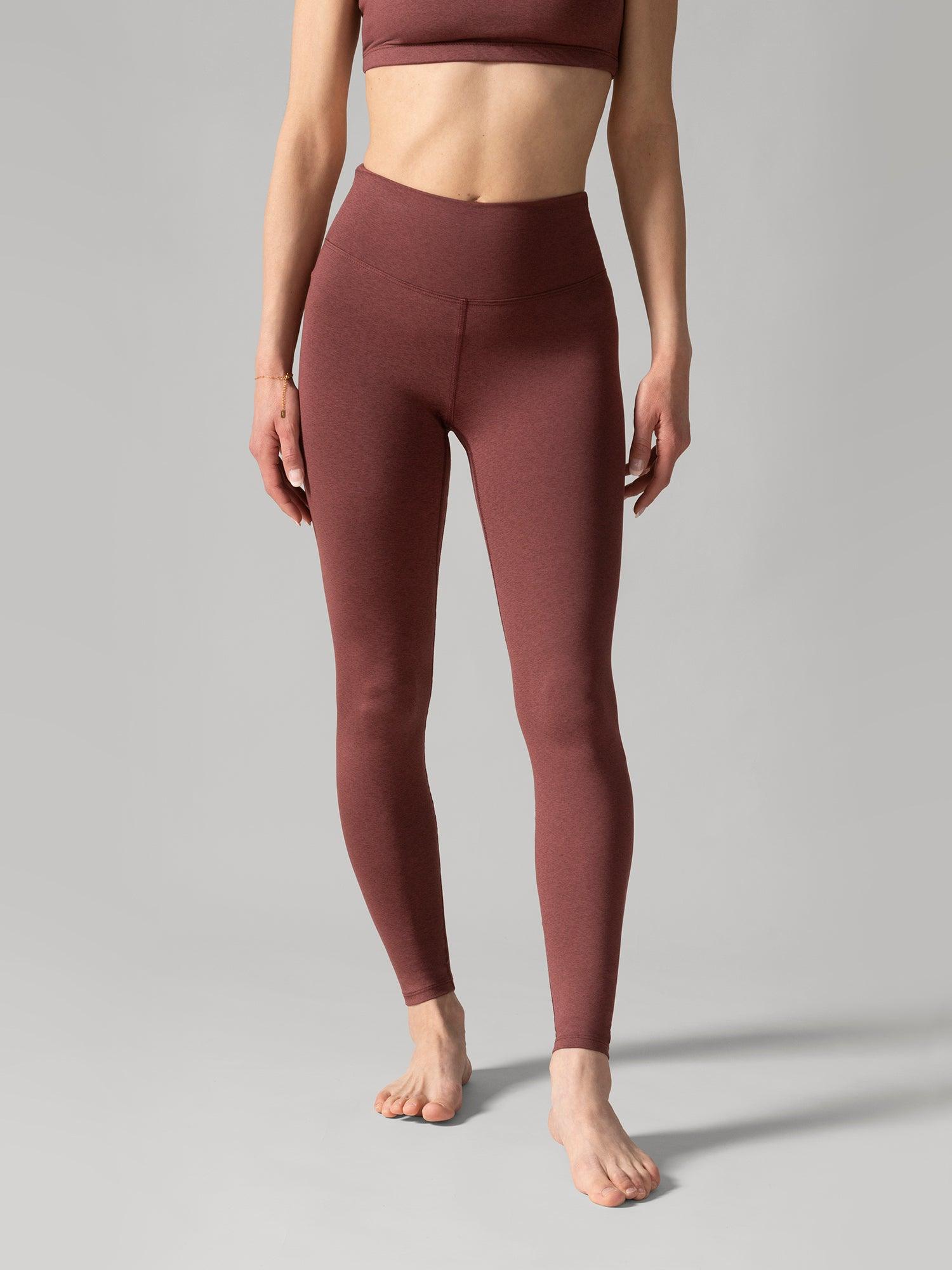 Rose Boreal - Legging - Buttery Soft BFF High-Rise Legging - Rhubarb