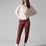 Rose Boreal - Long Sleeve - Slow Day Long-Sleeve Shirt - Natural White