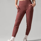 Rose Boreal - Jogger - Buttery Soft BFF Jogger Pants - Rhubarb
