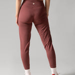 Rose Boreal - Jogger - Buttery Soft BFF Jogger Pants - Rhubarb