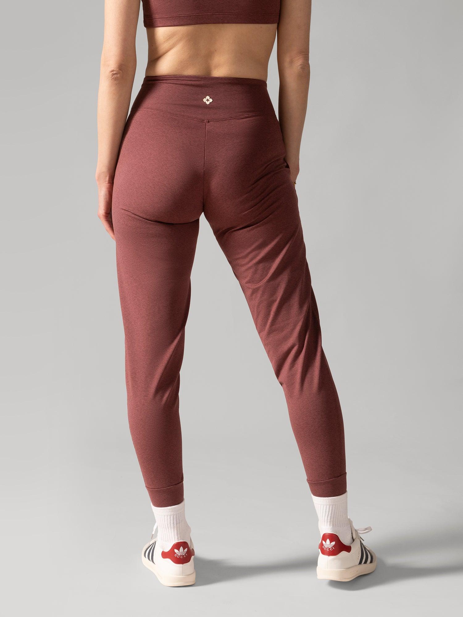 Rose Boreal - Jogger - Buttery Soft BFF Jogger Pants - Rhubarb