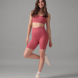 Rose Boreal - Short - Buttery Soft High-Rise BFF Shorts - Cherry