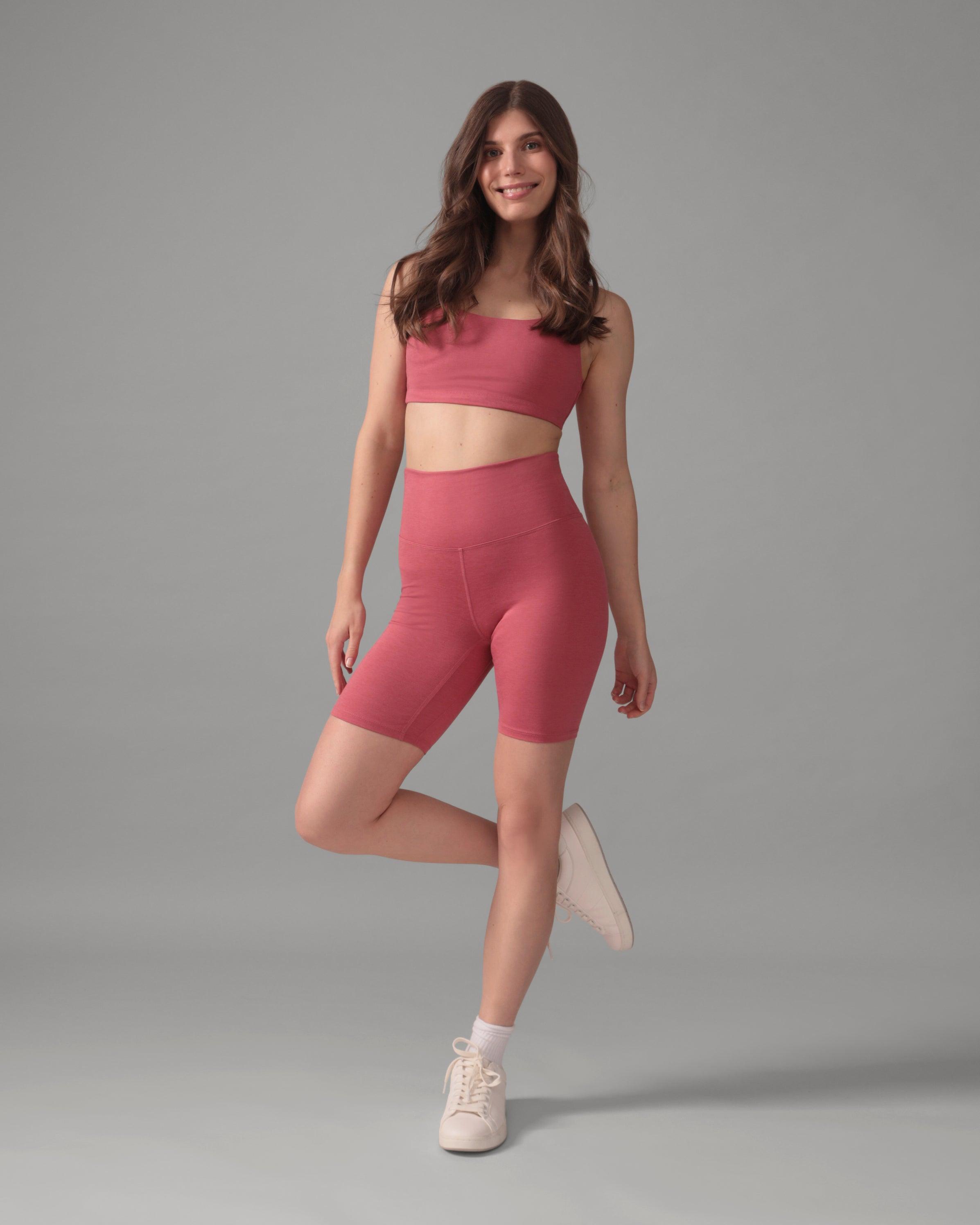 Rose Boreal - Short - Buttery Soft High-Rise BFF Shorts - Cherry