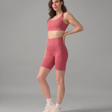 Rose Boreal - Short - Buttery Soft High-Rise BFF Shorts - Cherry