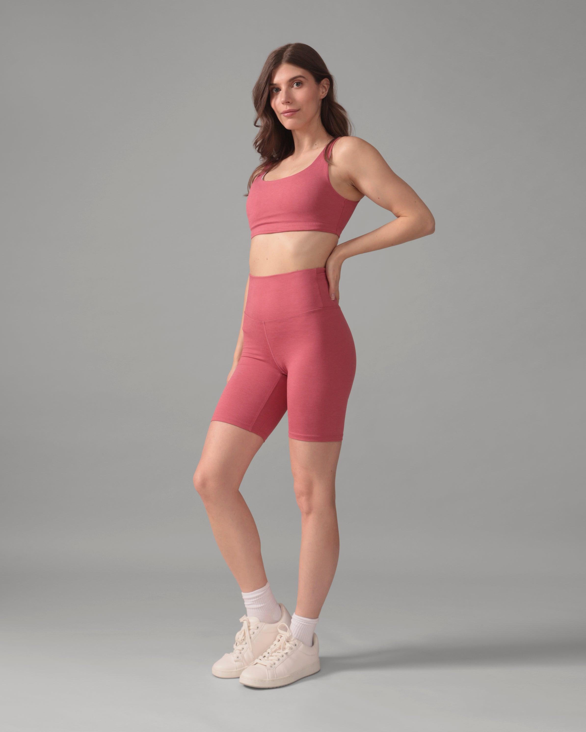 Rose Boreal - Short - Buttery Soft High-Rise BFF Shorts - Cherry