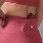 Rose Boreal - Short - Buttery Soft High-Rise BFF Shorts - Cherry