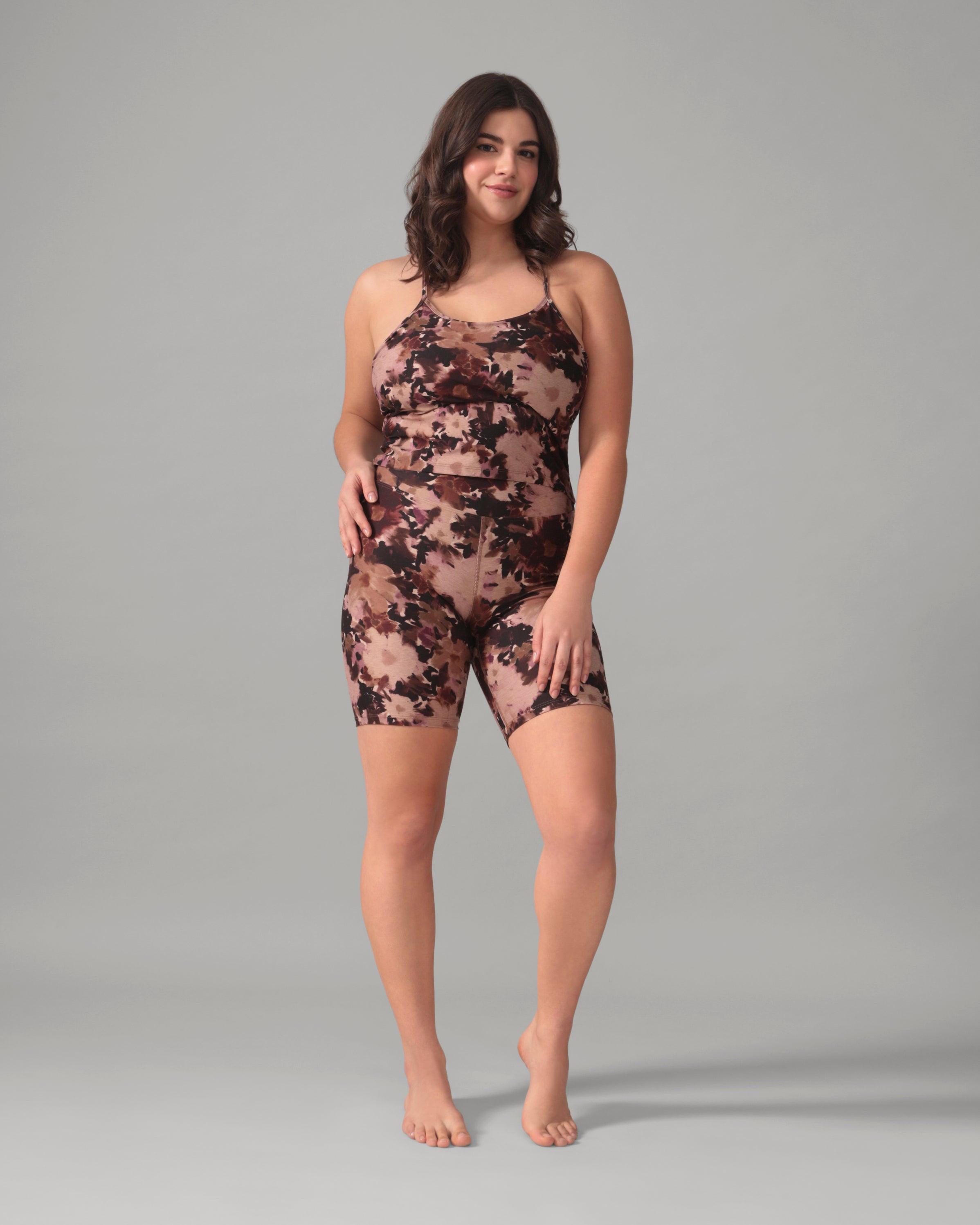 Rose Boreal - Short - Buttery Soft High-Rise BFF Shorts - Floral Dream