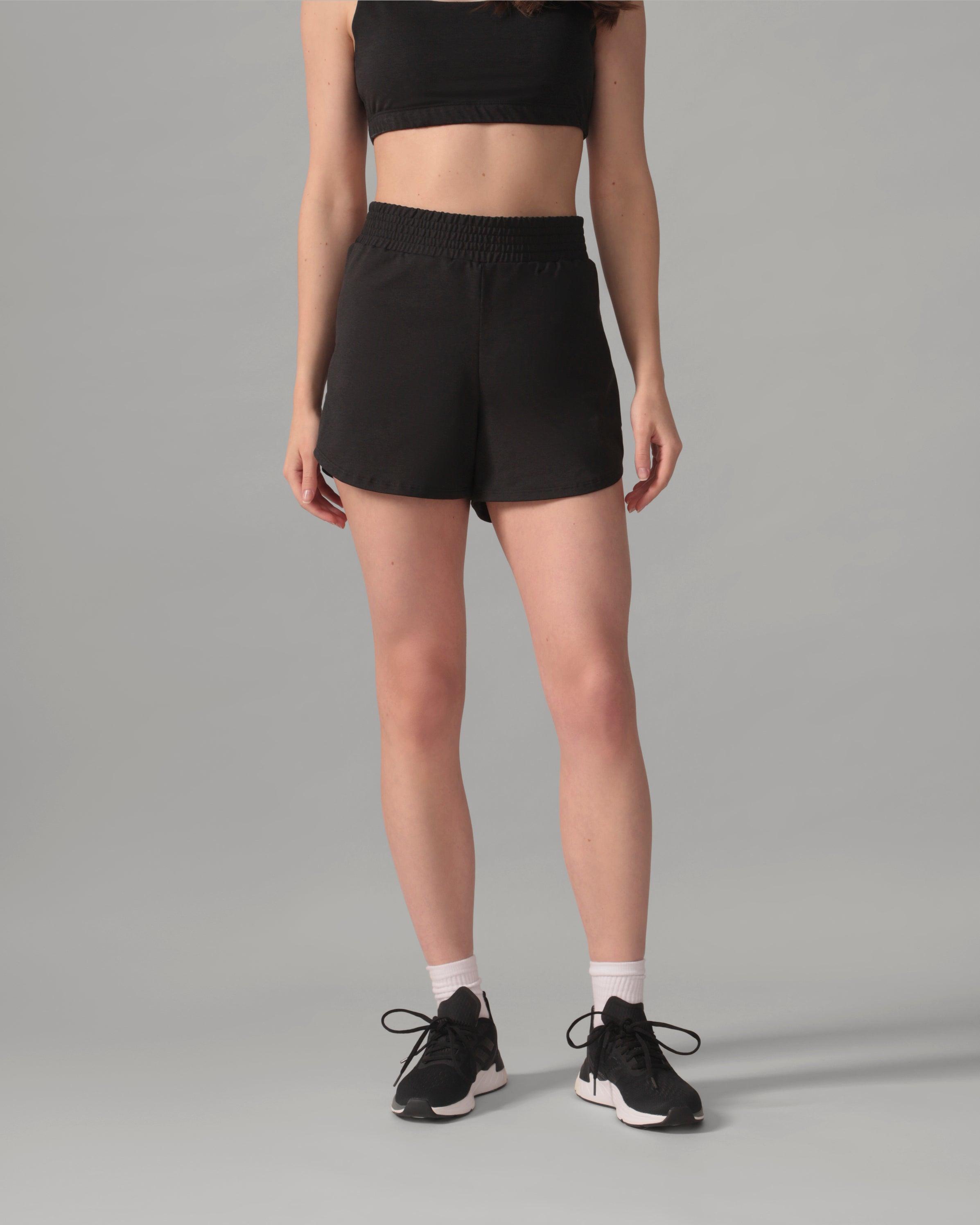 Rose Boreal - Short - Buttery Soft BFF Holiday Shorts - Total Eclipse