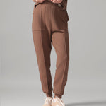 Rose Boreal - Jogger - Casual Slim Cuff Jogger Pant - Hazelnut