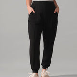 Rose Boreal - Jogger - Casual Slim Cuff Jogger Pant - Total Eclipse