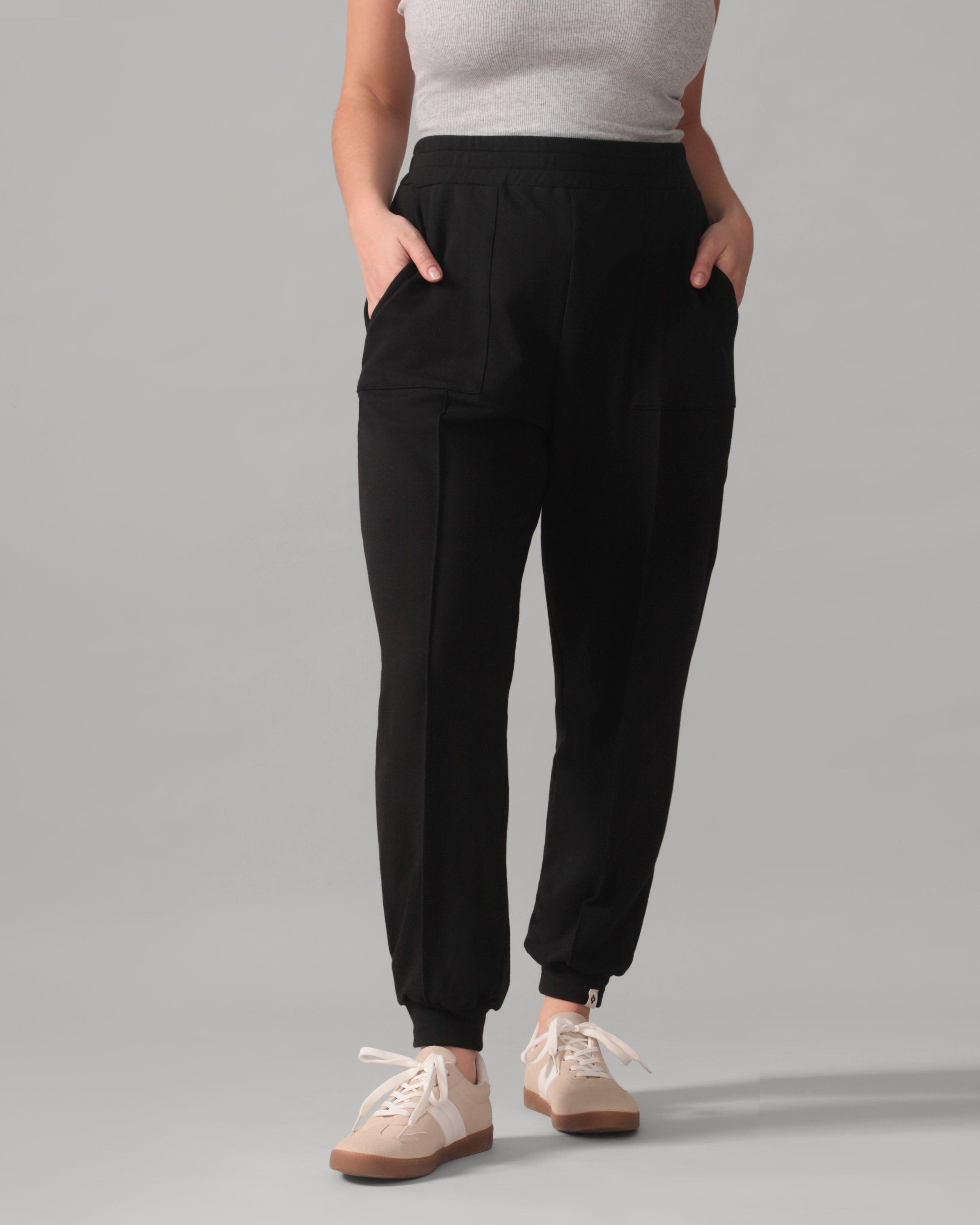 Rose Boreal - Jogger - Casual Slim Cuff Jogger Pant - Total Eclipse