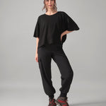 Rose Boreal - T-Shirt - Easy Flow T-Shirt - Total Eclipse