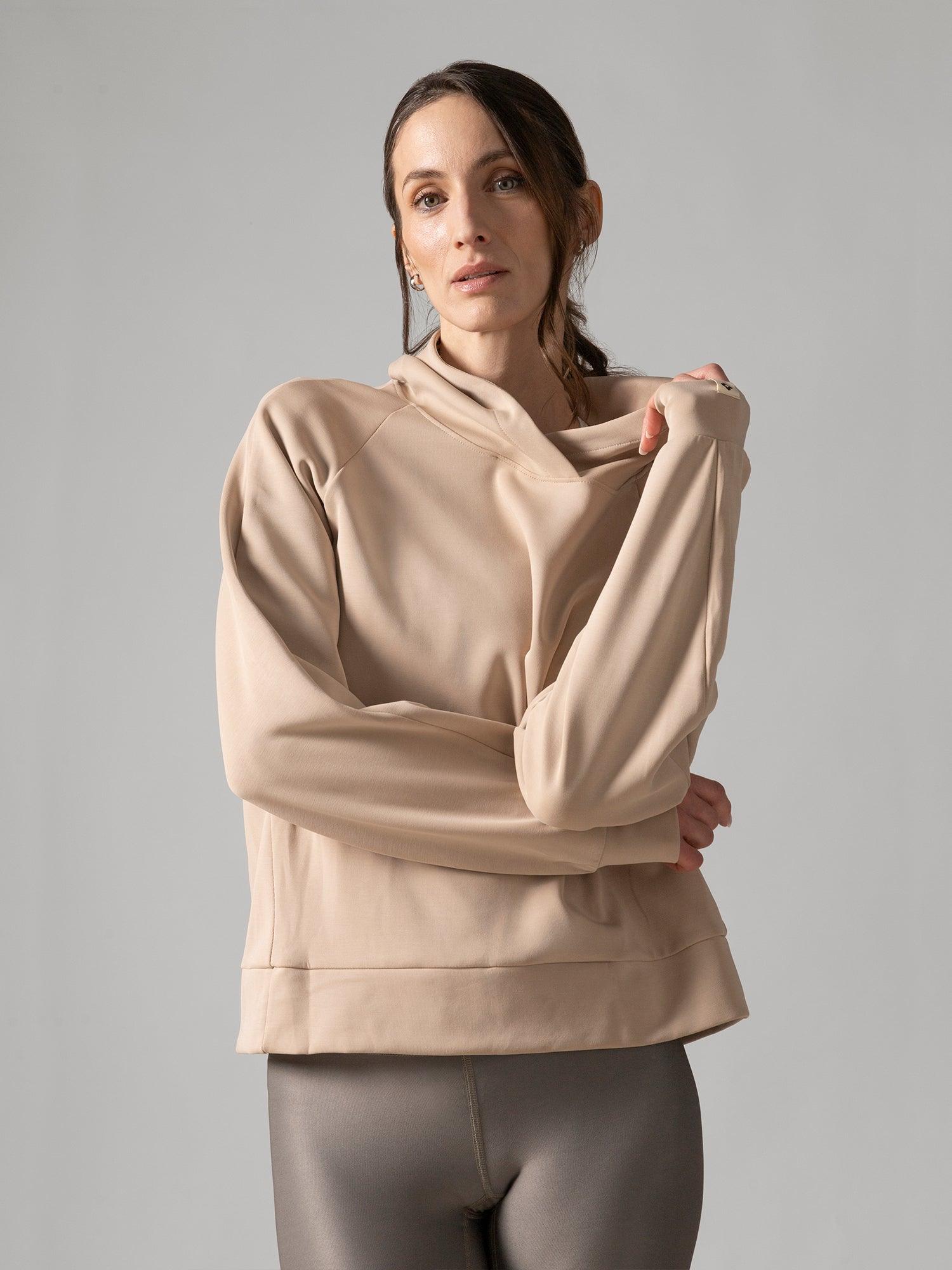 Rose Boreal - Sweatshirt - Horizon Hoodie - Almond