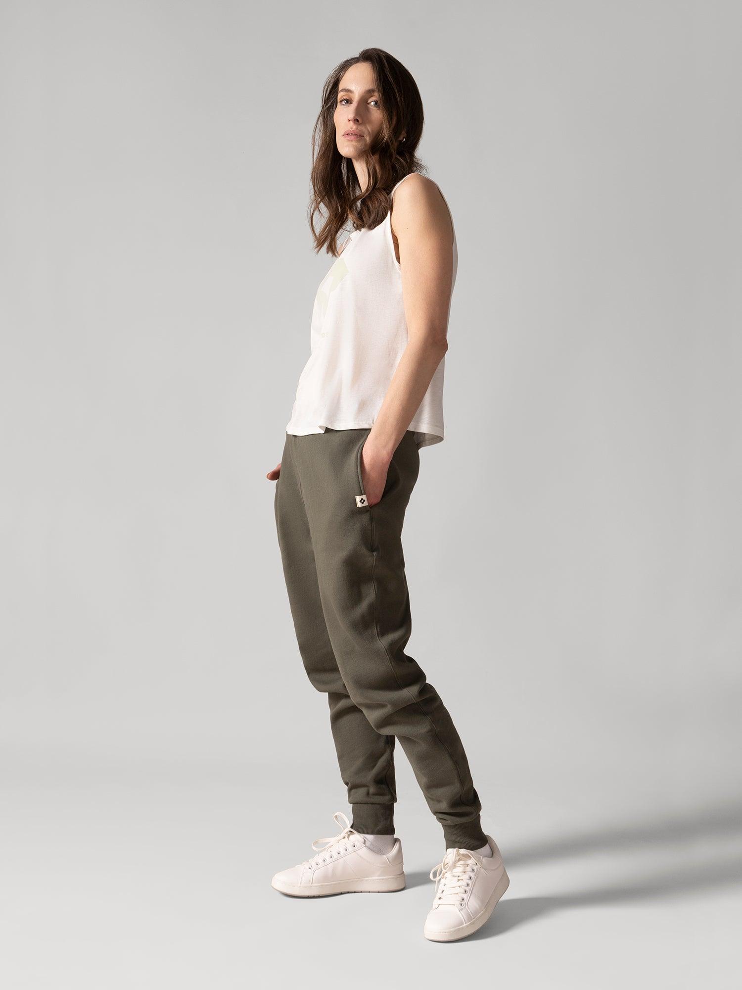 Rose Boreal - Jogger - Kamouraska jogger - Moss