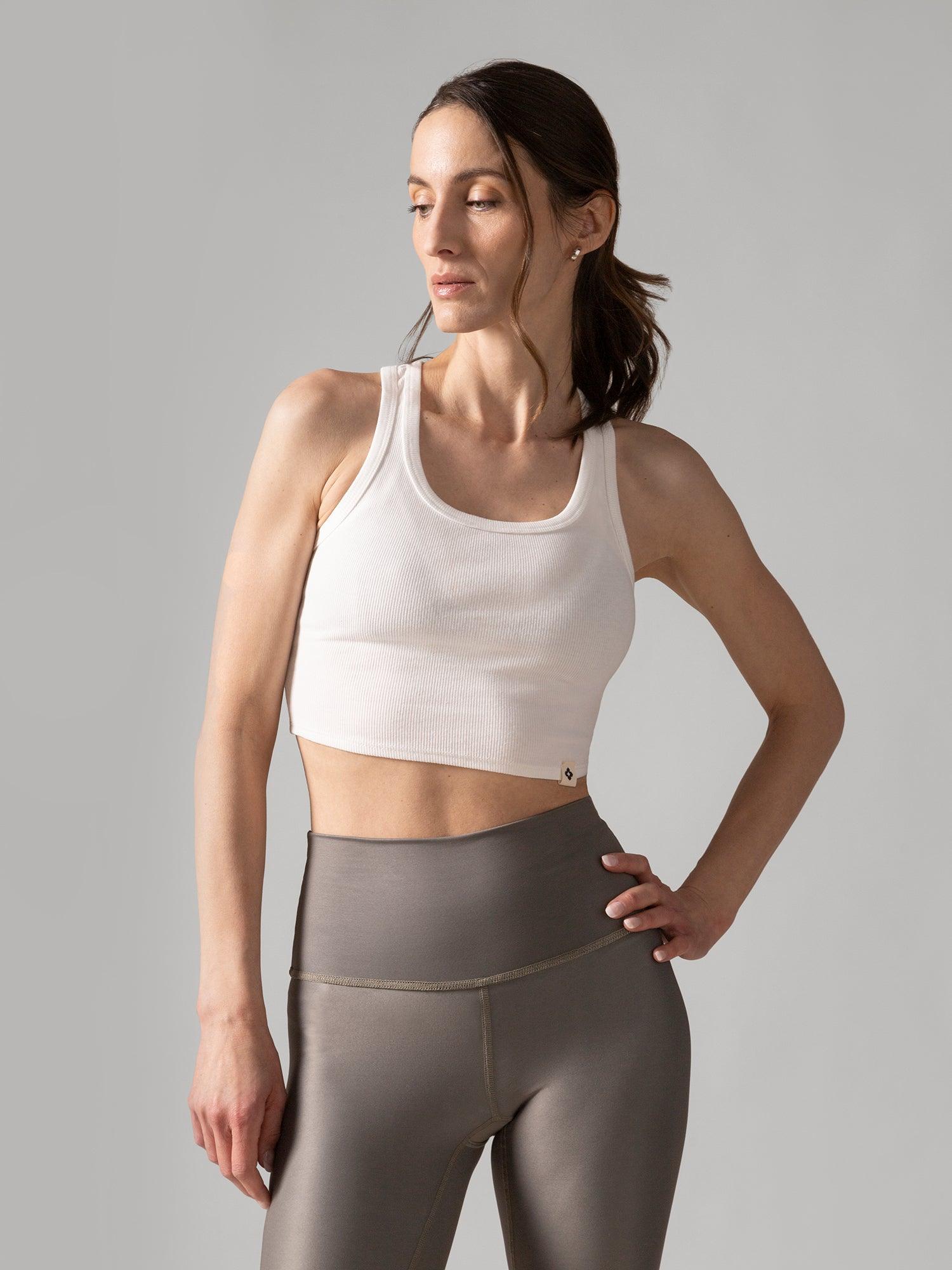 Rose Boreal - Tank Top - Mile-End Tank Top - Natural White