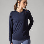 Rose Boreal - Top - No Brainer Long Sleeves - Denim