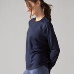 Rose Boreal - Top - No Brainer Long Sleeves - Denim