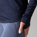 Rose Boreal - Top - No Brainer Long Sleeves - Denim