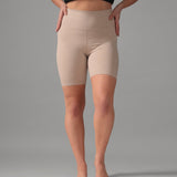 Rose Boreal - Short - Buttery Soft High-Rise BFF Shorts - Vanilla Bean