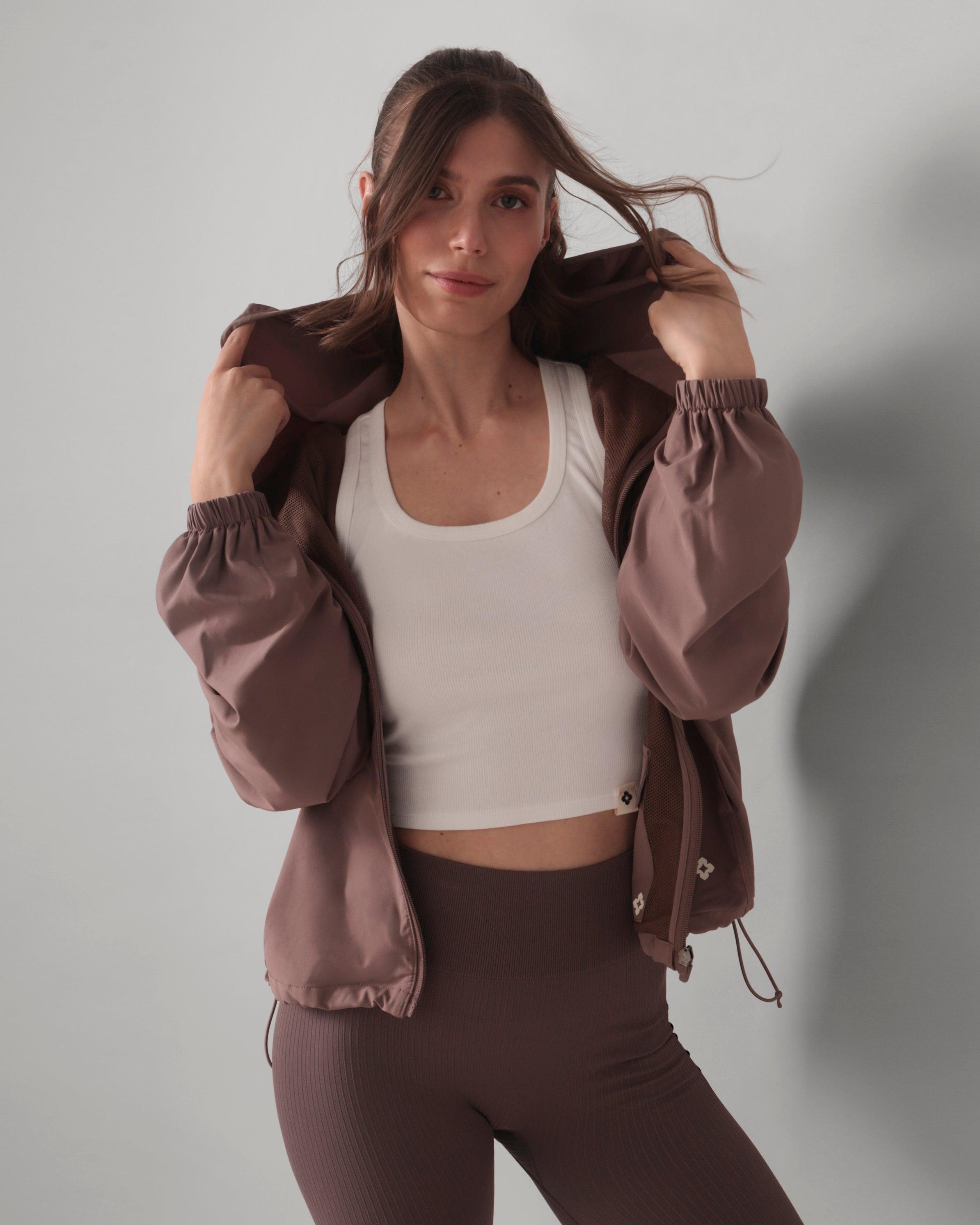 Rose Boreal - Jacket - Silver Mountain Hiking Jacket in River Stone