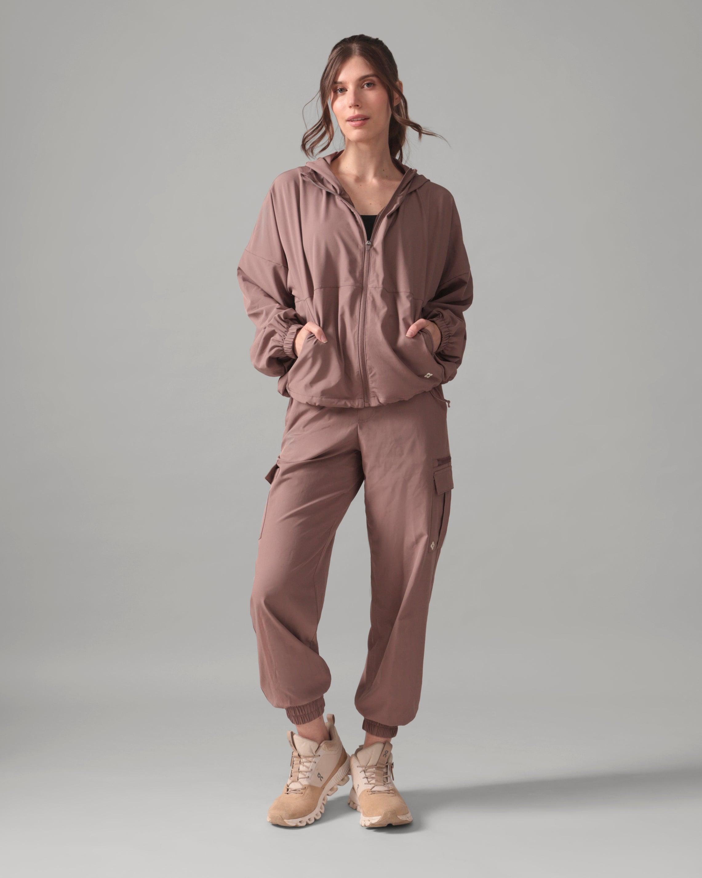 Rose Boreal - Jacket - Silver Mountain Hiking Jacket in River Stone