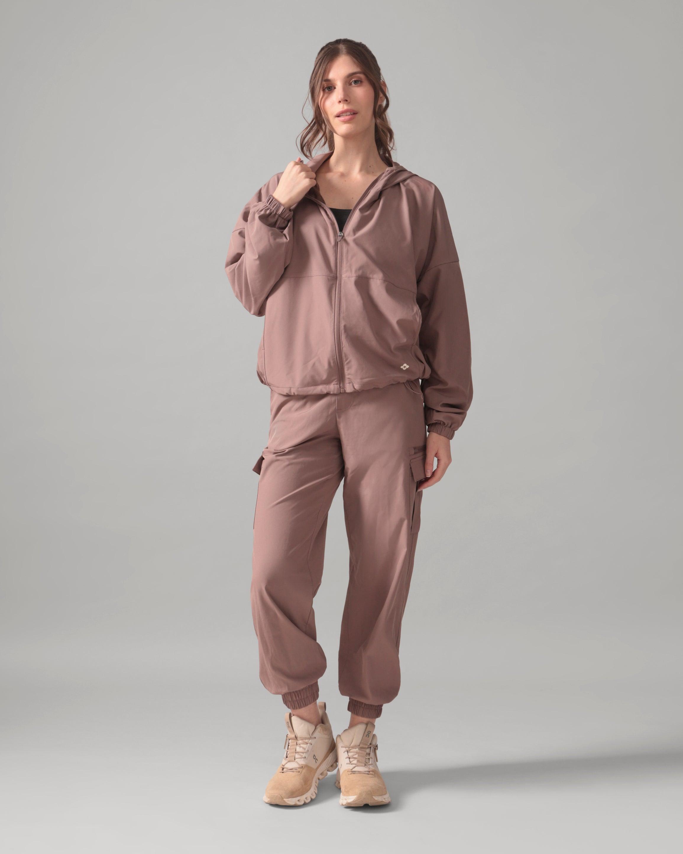 Rose Boreal - Jacket - Silver Mountain Hiking Jacket in River Stone