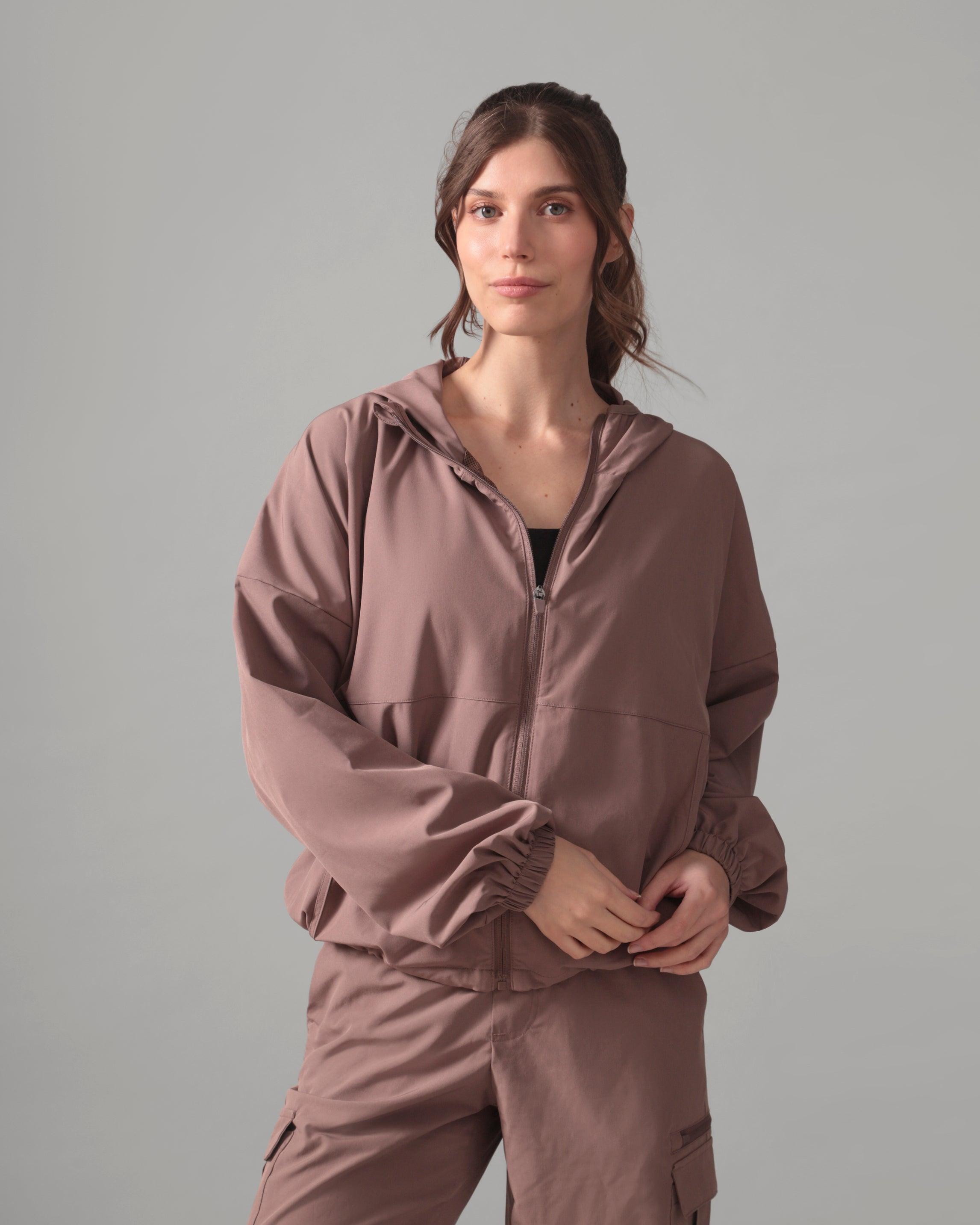 Rose Boreal - Jacket - Silver Mountain Hiking Jacket in River Stone