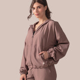 Rose Boreal - Jacket - Silver Mountain Hiking Jacket in River Stone