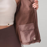 Rose Boreal - Jacket - Silver Mountain Hiking Jacket in River Stone