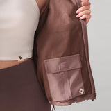 Rose Boreal - Jacket - Silver Mountain Hiking Jacket in River Stone