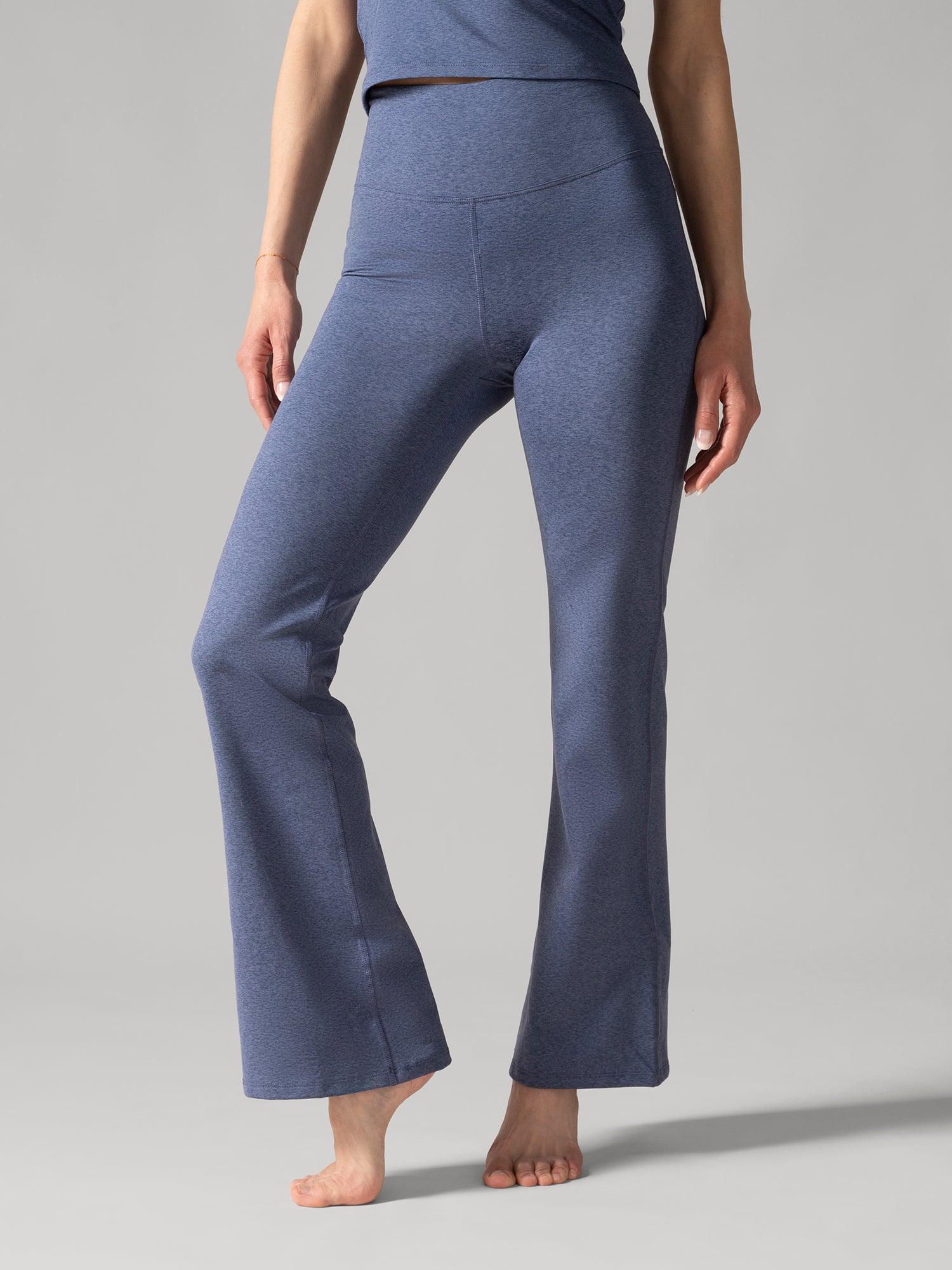 Rose Boreal - Pants - TGIF Wide Leg Yoga Pants - Denim