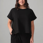 Rose Boreal - T-Shirt - Time Out Sleeveless Sweat - Total Eclipse