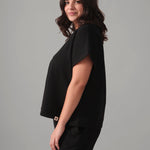 Rose Boreal - T-Shirt - Time Out Sleeveless Sweat - Total Eclipse