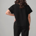 Rose Boreal - T-Shirt - Time Out Sleeveless Sweat - Total Eclipse