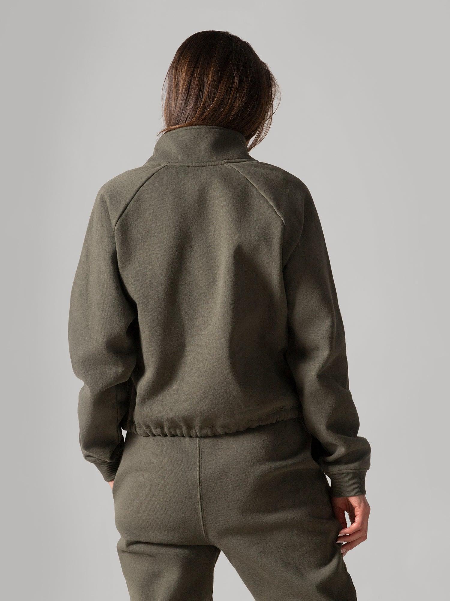 Rose Boreal - Sweatshirt - Wayfarer sweatshirt - Moss