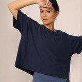 NOUVEAU T-shirt Fluidité - Océan Profond