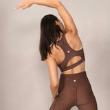 Serena Sports Bra - Latte Jungle