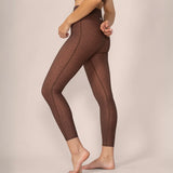 Serena High Waist Legging - Latte Jungle
