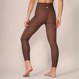 Serena High Waist Legging - Latte Jungle