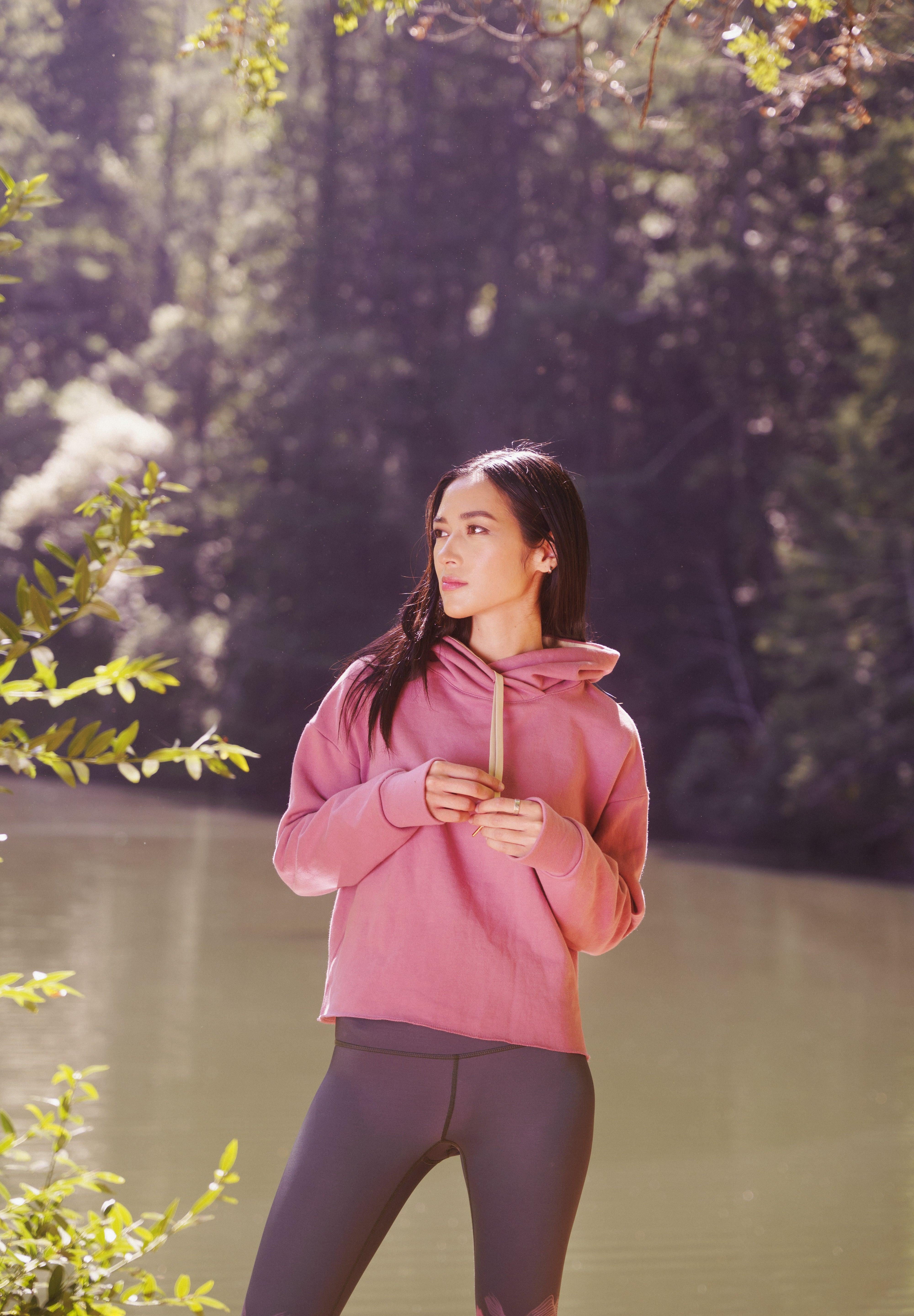 Rose Boreal - Sweatshirt - Free Spirit Hoodie - Amethyst