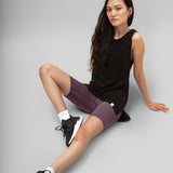 Buttery Soft High-Rise BFF Shorts - Eggplant