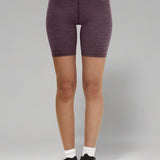 Buttery Soft High-Rise BFF Shorts - Eggplant