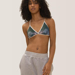 Rose Boreal - Bralette - Upcycling Bralette - Aurora Borealis